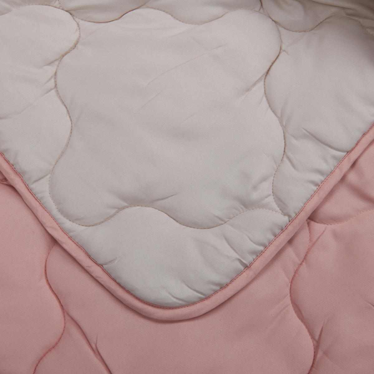 LETNÁ PRIKRÝVKA, 140/200 cm, polyester - biela/ružová, Konventionell, textil (140/200cm) - Sleeptex