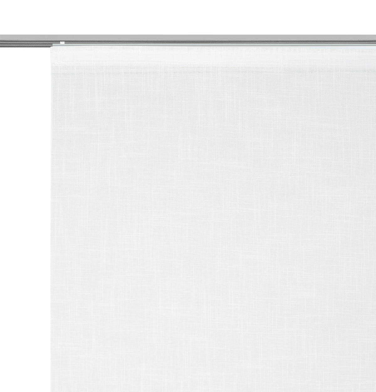 PANELNA ZAVESA    60/260 cm  - bela, Design, tekstil (60/260cm) - Novel