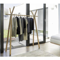 KLEIDERSTÄNDER in Eiche Bianco 130/173,2/58 cm   - Eiche Bianco, Natur, Holz (130/173,2/58cm) - Team 7