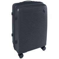 REISEKOFFER Grau  - Grau, Design, Kunststoff/Textil (44/66/27cm) - Novel