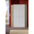BEGEHBARER ECKSCHRANK 95/198/95 cm - Eichefarben/Alufarben, Design, Holzwerkstoff/Kunststoff (95/198/95cm) - Carryhome