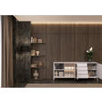 SIDEBOARD  205,8/81/38 cm 4 Schublade(n)  - Kaschmir, KONVENTIONELL, Glas/Holzwerkstoff (205,8/81/38cm) - Xora