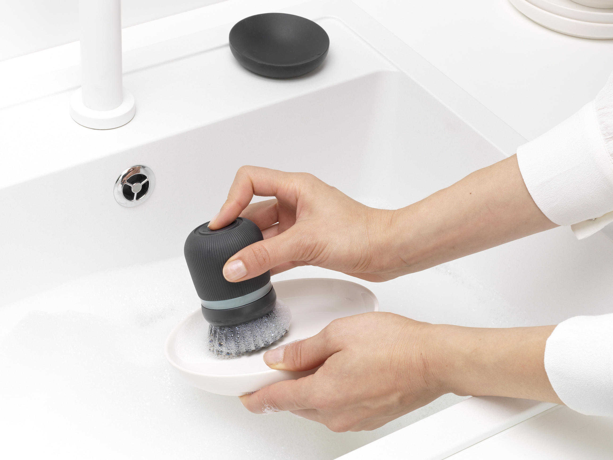 KEFA NA RIAD - tmavosivá, Design, plast (8,5/10,5/8,5cm) - Brabantia