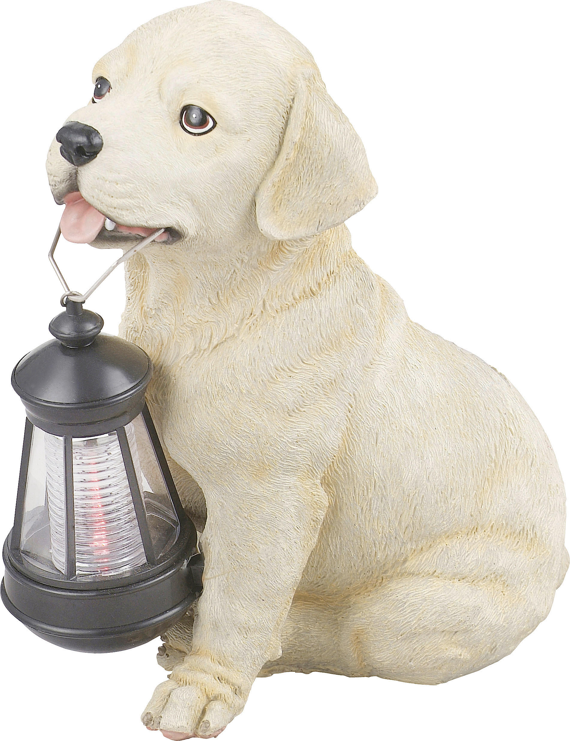 SOLCELLSLAMPA - beige, Basics, plast (15,5/23,5/25cm) - Globo