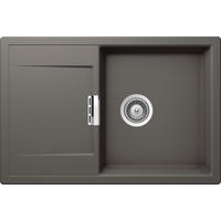 SPÜLE MONO D-100-A / MOND100ASIL  - Graphitfarben, Basics, Stein (76,5/51cm) - Schock