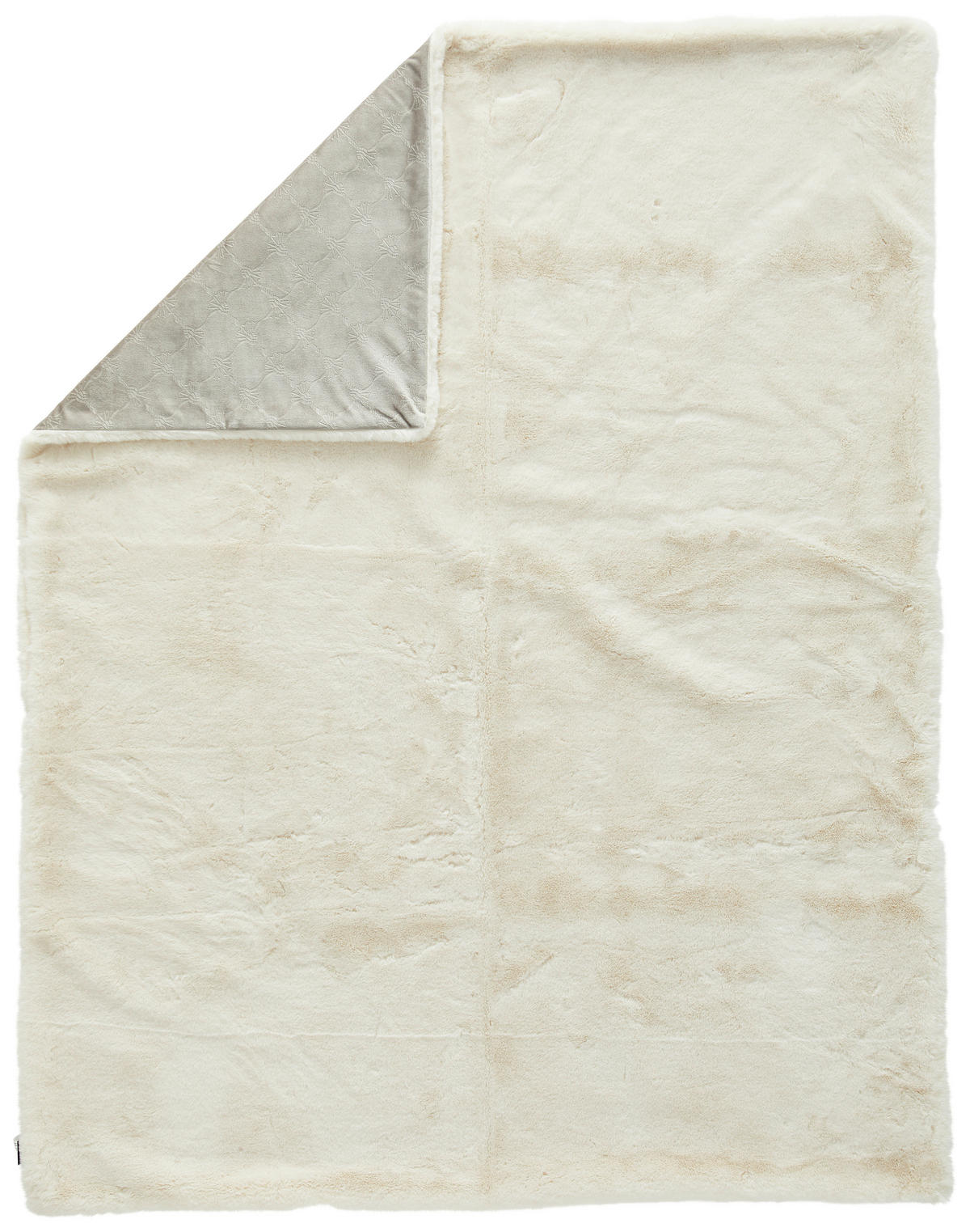 FELLDECKE Smooth 130/170 cm  - Creme/Weiß, Basics, Textil (130/170cm) - Joop!