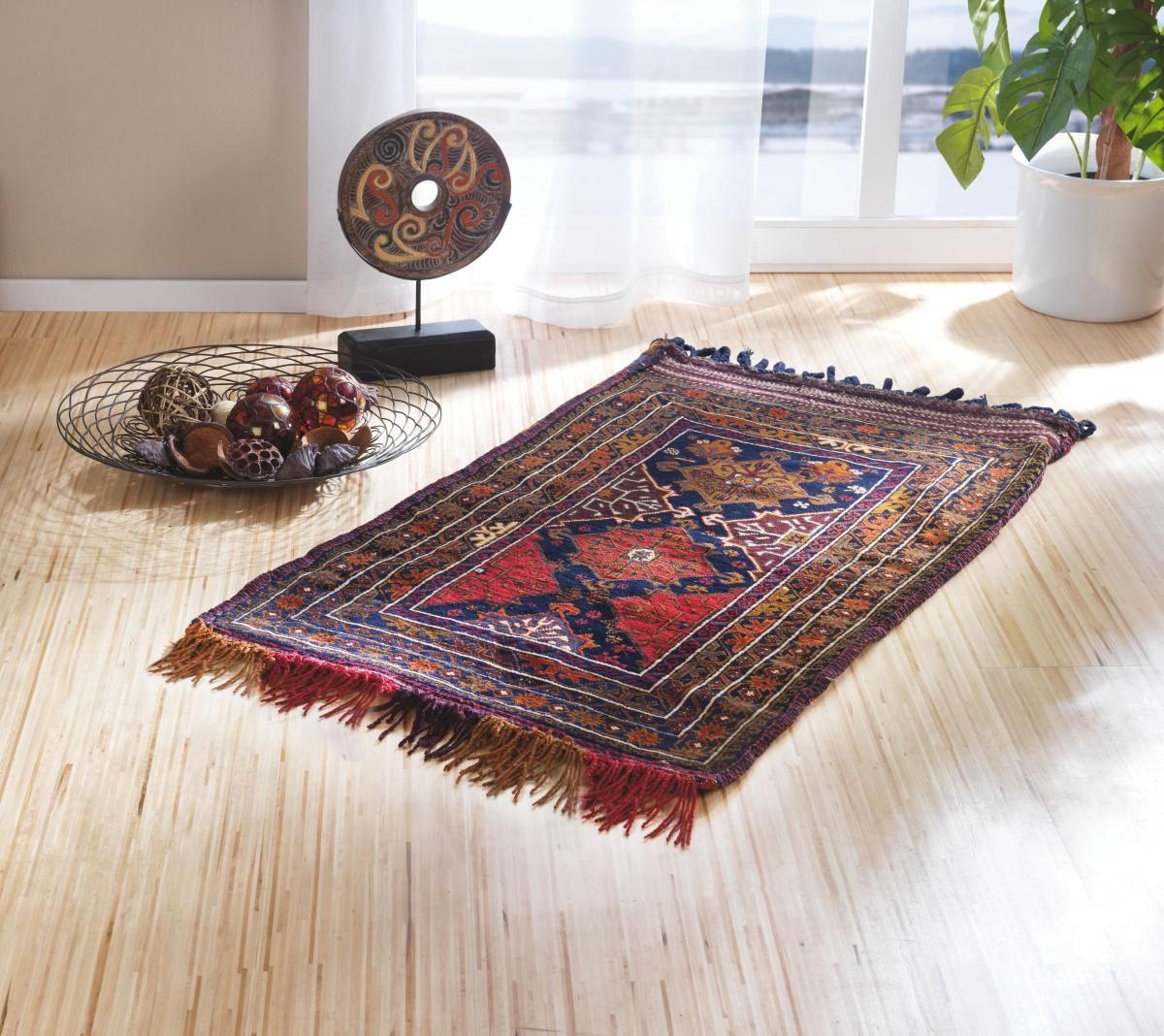 ORIENTTEPPICH 100/200 cm Rot  - Rot, LIFESTYLE (100/200cm) - Cazaris