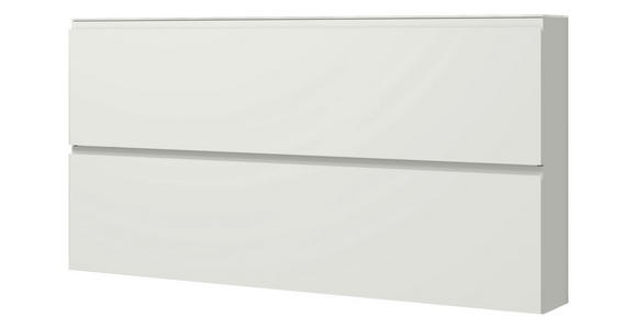 GARDEROBE 4-teilig in 170/185/33 cm - Weiß, Design, Glas/Holzwerkstoff (170/185/33cm) - Moderano