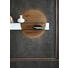 WANDBOARD Balkeneiche furniert Eichefarben, Weiß - Eichefarben/Weiß, Design, Glas/Holz (228,8/80/23,8cm) - Ambiente by Hülsta