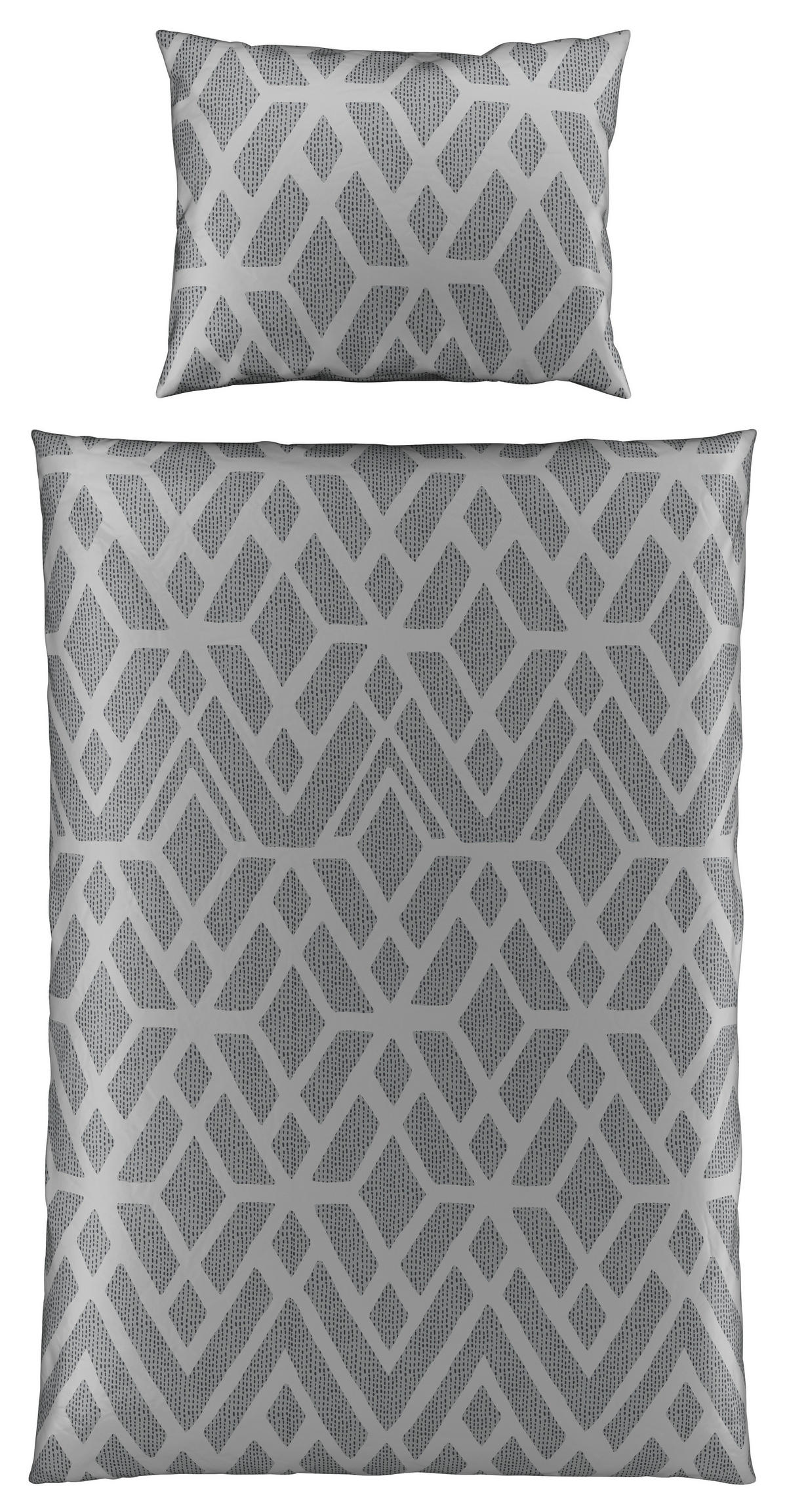 POSTELJINA SA DVA LICA SALVADOR 135/200 cm antracit  - antracit, Dizajnerski, tekstil (135/200cm) - Dieter Knoll