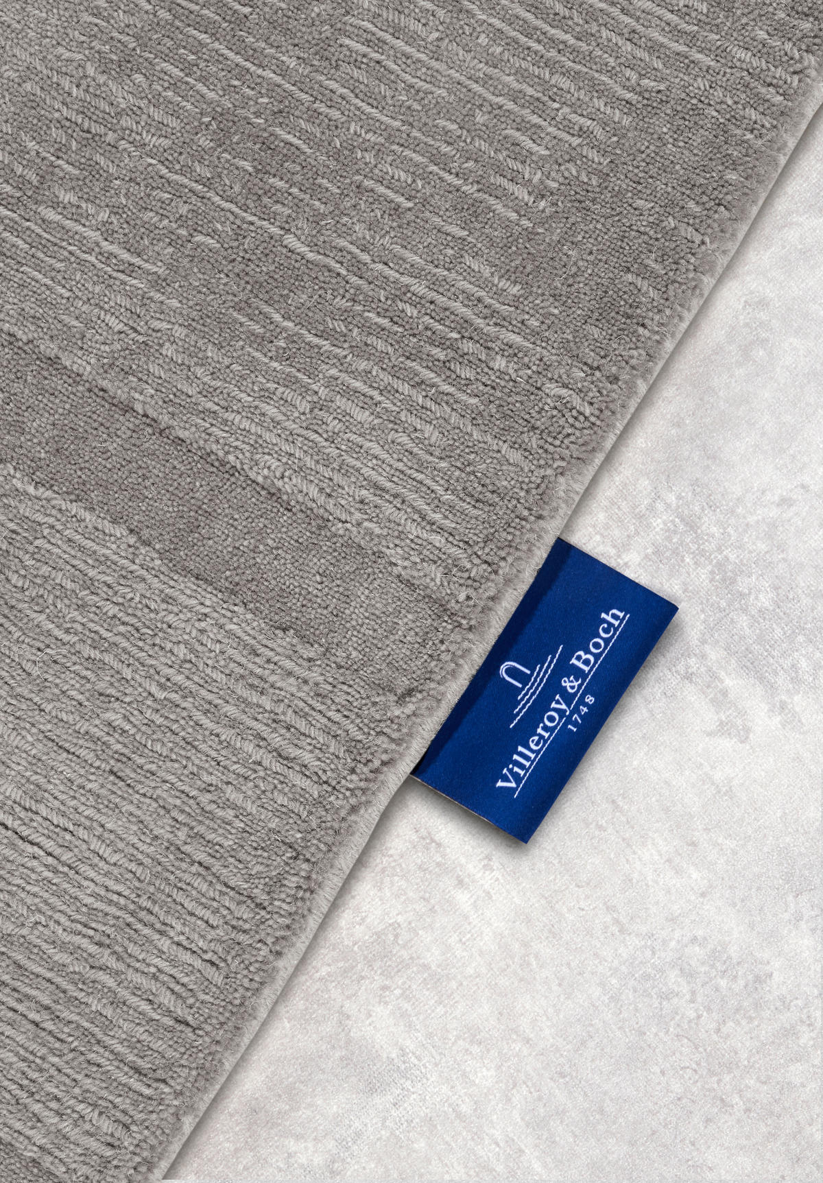 HANDWEBTEPPICH 80/150 cm Kollektion 1906 Grau  - Grau, Basics, Textil (80/150cm) - Villeroy & Boch