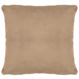 ZIERKISSEN  40/40 cm   - Taupe, Basics, Textil (40/40cm) - Novel