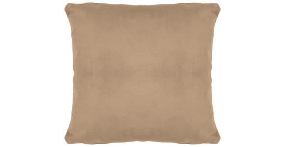ZIERKISSEN  40/40 cm   - Taupe, Basics, Textil (40/40cm) - Novel