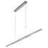 LED-HÄNGELEUCHTE - Nickelfarben, KONVENTIONELL, Metall (107,4-205/110-188cm) LED-HÄNGELEUCHTE - Nickelfarben, KONVENTIONELL, Metall (107,4-205/110-188cm)