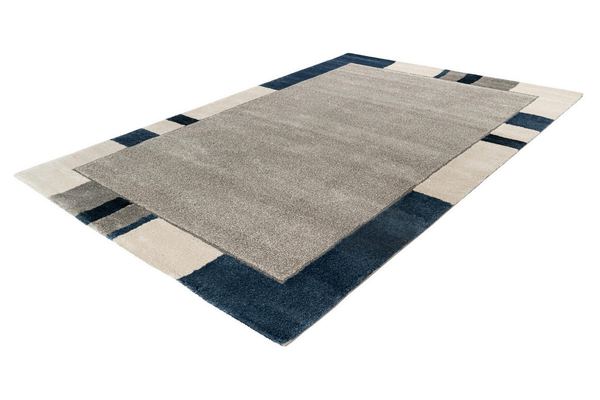 FLACHWEBETEPPICH 80/150 cm My Frisco Blau  - Blau, Basics, Textil (80/150cm) - Obsession