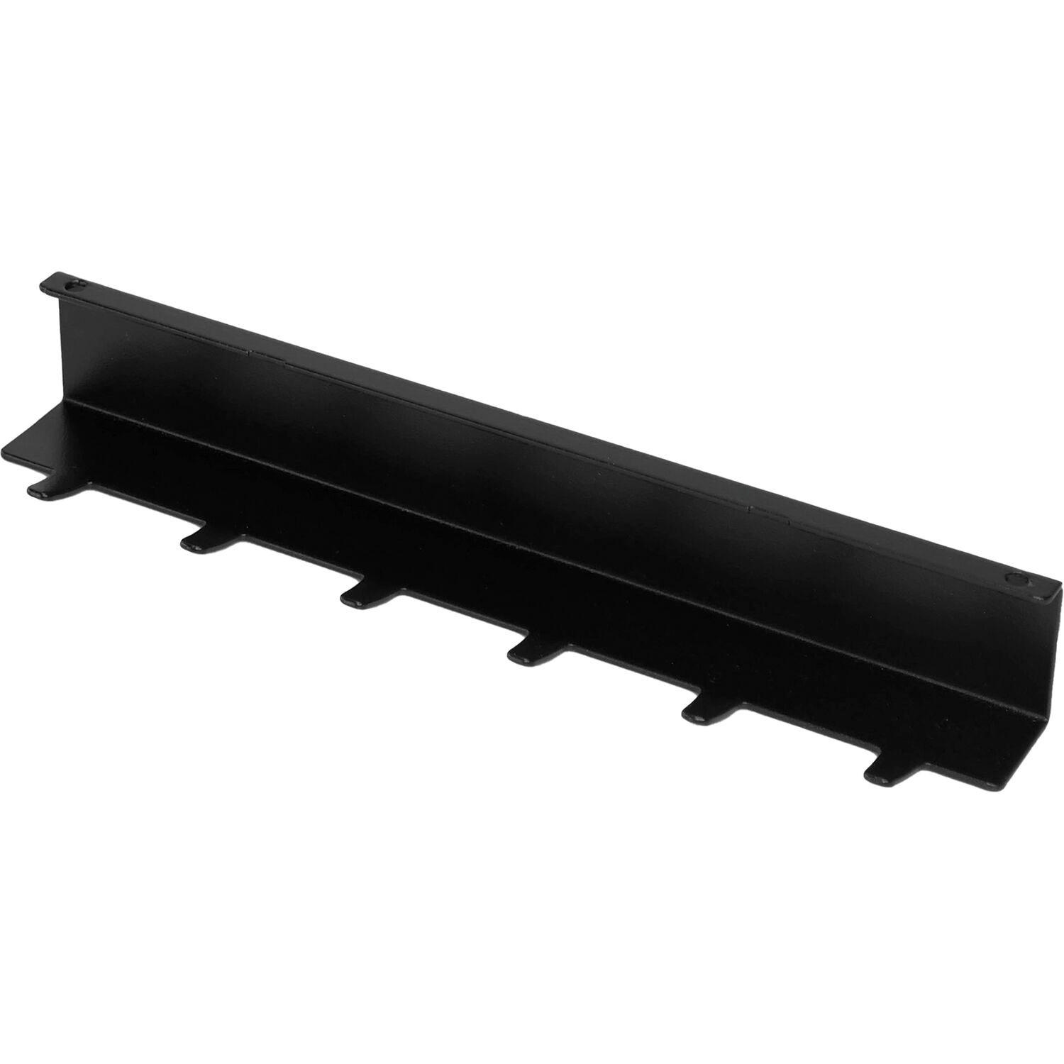 HAKENLEISTE  in Schwarz  - Schwarz, Basics, Metall (25/3,8/4,4cm) - HKT