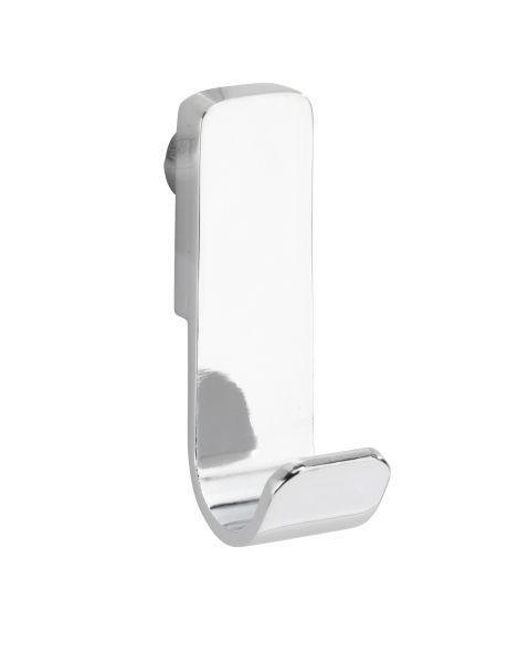 WANDHAKEN  in Chromfarben  - Chromfarben, Basics, Kunststoff (2/7,5/4cm) - Wenko