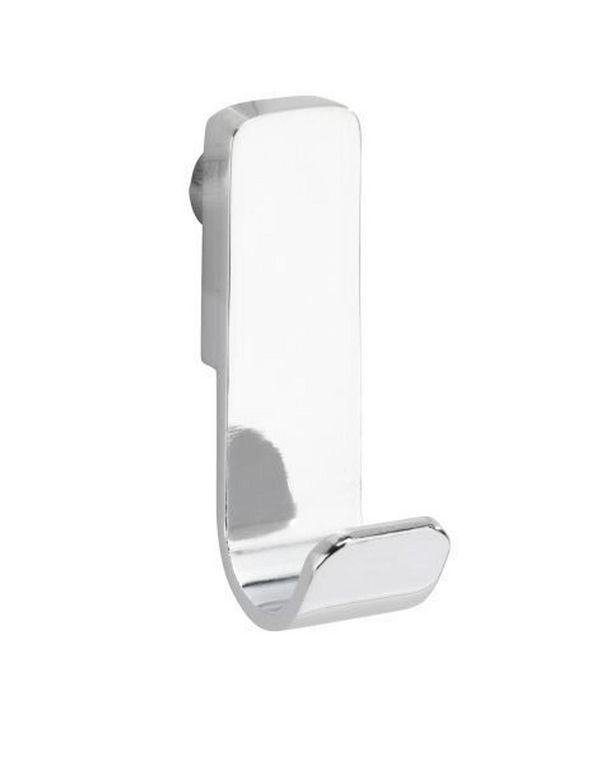 HÁČEK NA STĚNU, barvy chromu - barvy chromu, Basics, plast (2/7,5/4cm)