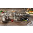 KOCHTOPFSET 9-teilig - Klar/Edelstahlfarben, KONVENTIONELL, Glas/Metall (//null) - Homeware Profession. KOCHTOPFSET 9-teilig - Klar/Edelstahlfarben, KONVENTIONELL, Glas/Metall (//null) - Homeware Profession.