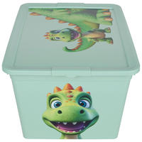 SPIELZEUGBOX 48,5/36/25 cm  - Mintgrün, Basics, Kunststoff (48,5/36/25cm) - My Baby Lou