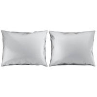 Örngott 2-pack 50/60 cm  - silver, Basics, textil (50/60cm) - Best Price