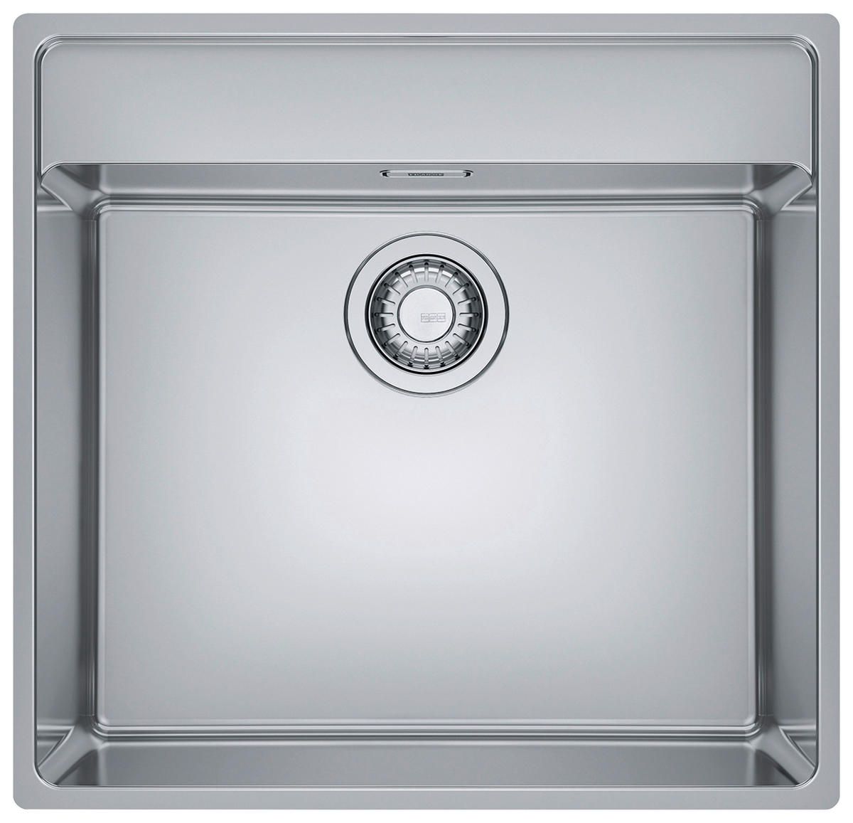 SPÜLE 127.0537.588  - Edelstahlfarben, Basics, Metall (53,0/20,0/51,0cm) - Franke