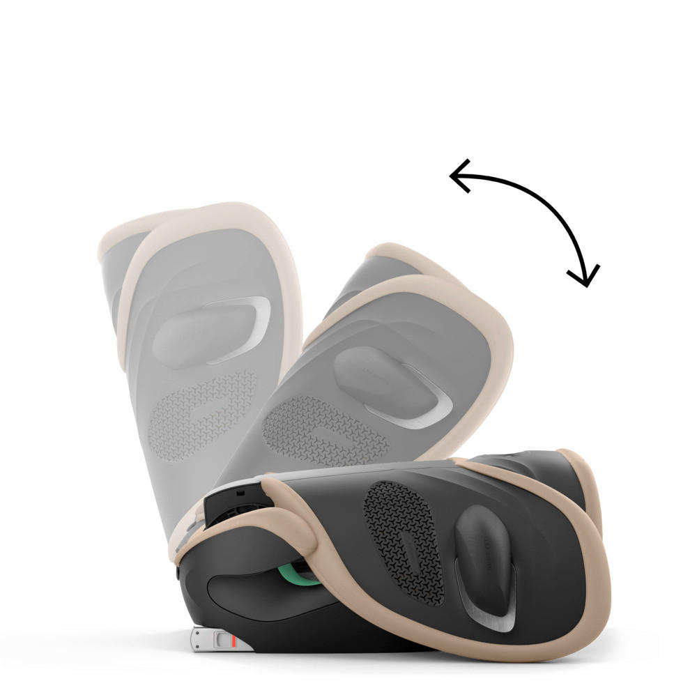 BILBARNSTOL Solution G2 Plus  - beige, Basics, textil/plast (60.5/27.5/60cm) - cybex GOLD