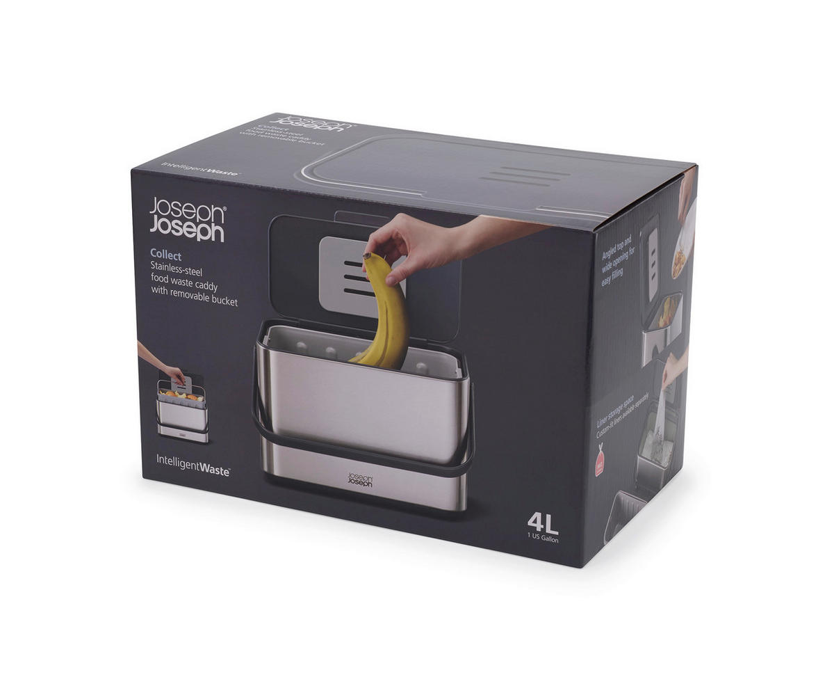 ABFALLSAMMLER 4l l   - Basics (30,3/17,4/20,9cm) - Joseph Joseph