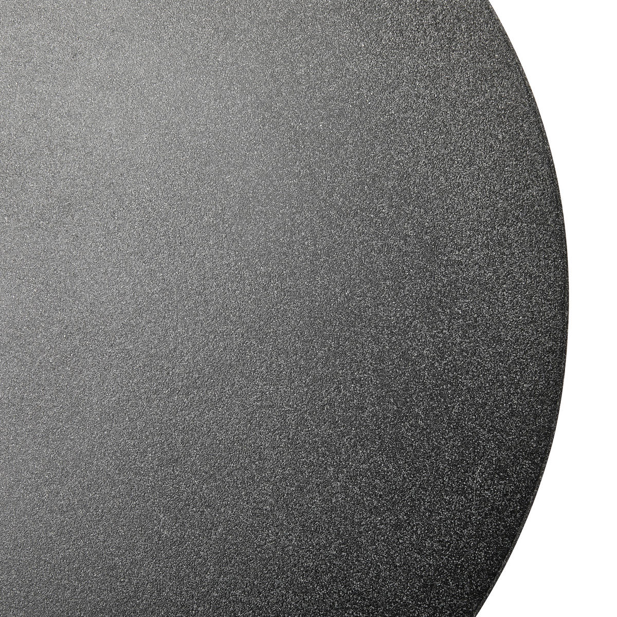 BEISTELLTISCH 43/43/47 cm Grau, Schwarz rund  - Schwarz/Grau, Trend, Glas/Metall (43/43/47cm) - Xora