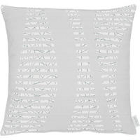 KISSENHÜLLE Vinka 49/49 cm  - Hellgrau/Weiß, Basics, Textil (49/49cm) - Dieter Knoll