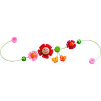 KINDERWAGENKETTE Schmetterlingsfreunde  - Multicolor, Basics, Holz/Textil (70cm) - Haba