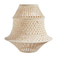 LEUCHTENSCHIRM 40/40 cm   - Naturfarben, Trend, Textil (40/40cm) - Light & Living