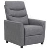 TV-FOTEL - fekete/szürke, Konventionell, textil/fém (76/105/88cm) - MID.YOU