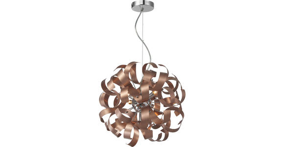 LED-HÄNGELEUCHTE 40/320 cm - Kupferfarben, Design, Metall (40/320cm) - Ambiente