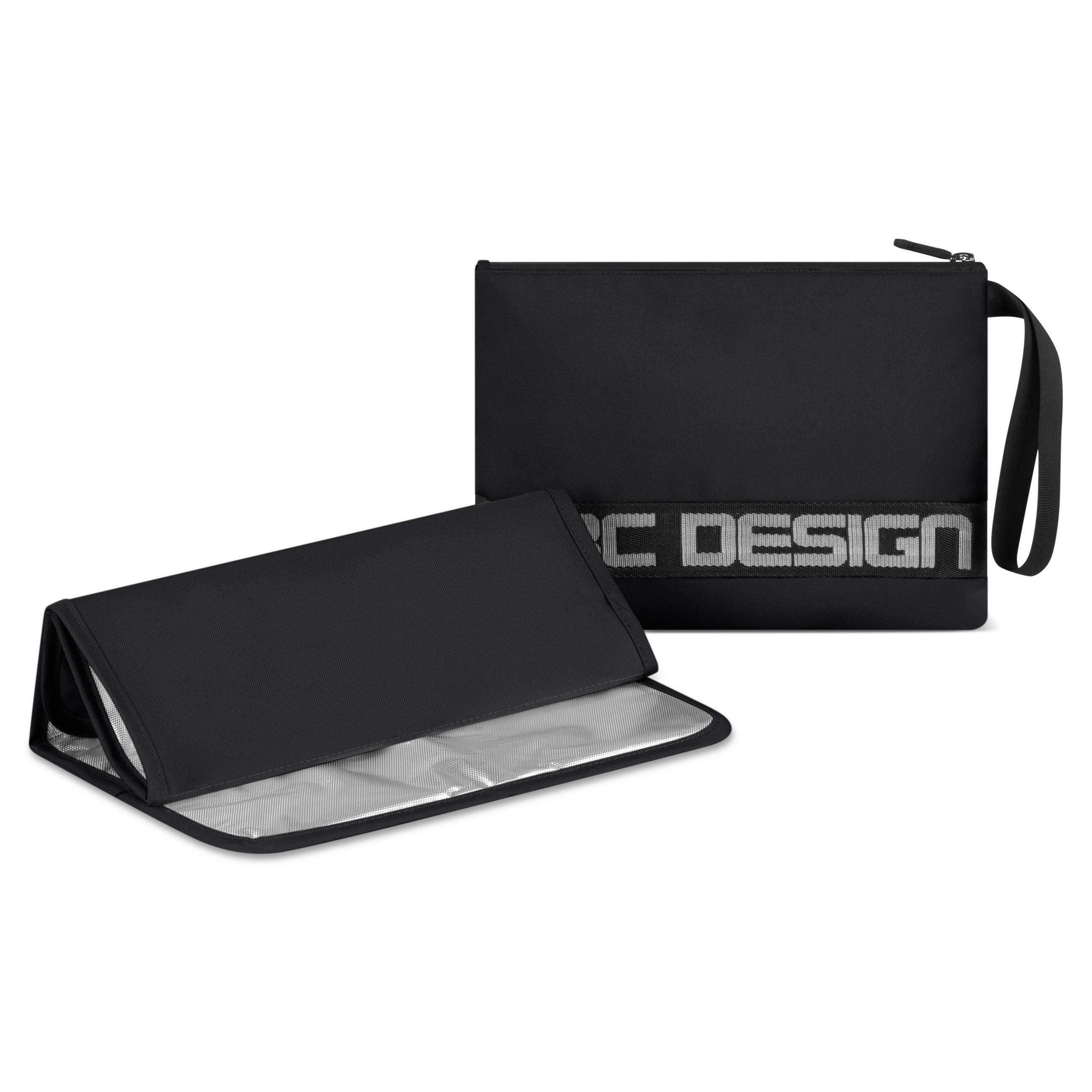 WICKELTASCHE Organizer Classic  - Schwarz, Basics, Textil (4,5/30/21cm) - ABC Design
