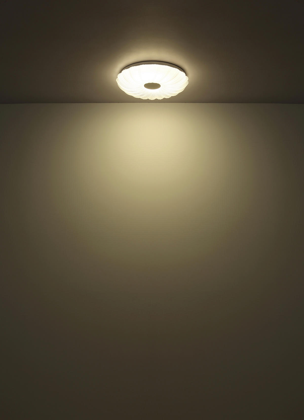 STROPNÍ LED SVÍTIDLO, 38/7 cm  - bílá/opál, Konvenční, kov/plast (38/7cm) - Globo