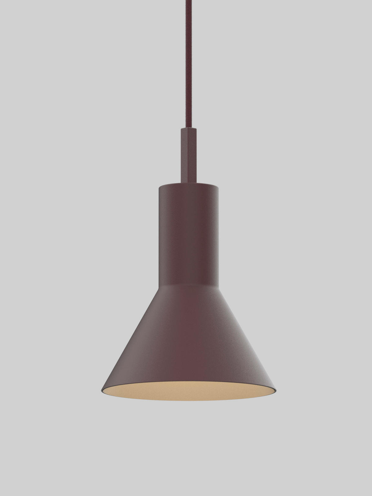 HÄNGELEUCHTE It's about RoMi 14.5/14.5/272 cm  - Rotbraun, Trend, Metall (14.5/14.5/272cm) - It's about Romi