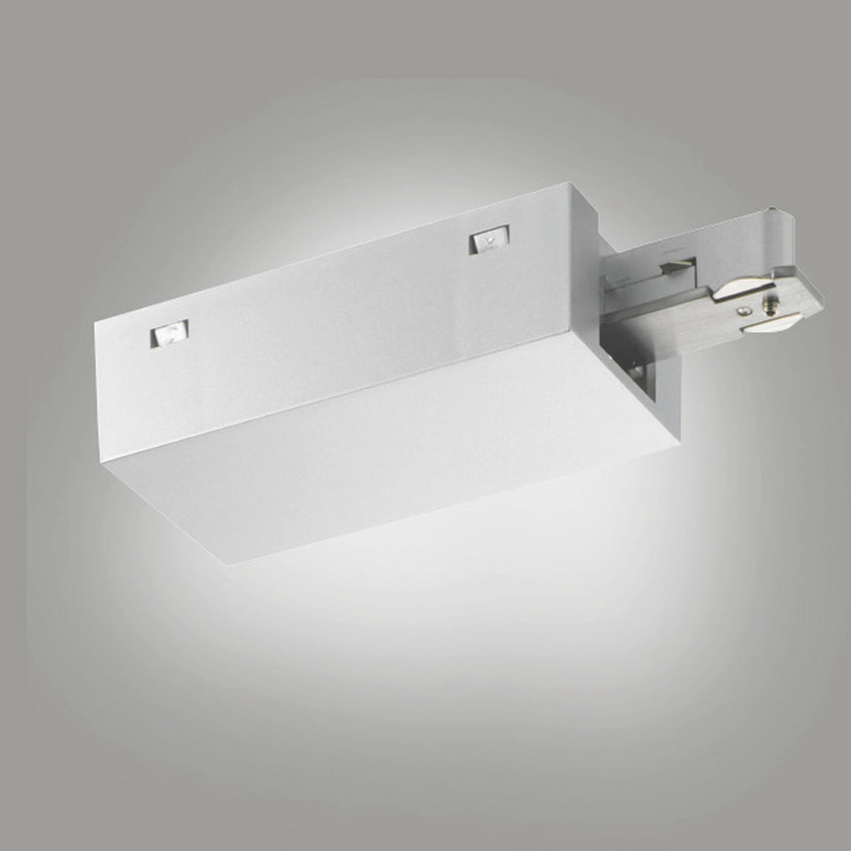 KABELINMATNING FÖR SKENSYSTEM - nickelfärgad, Basics, metall (4,5/9,6cm) - Fischer & Honsel