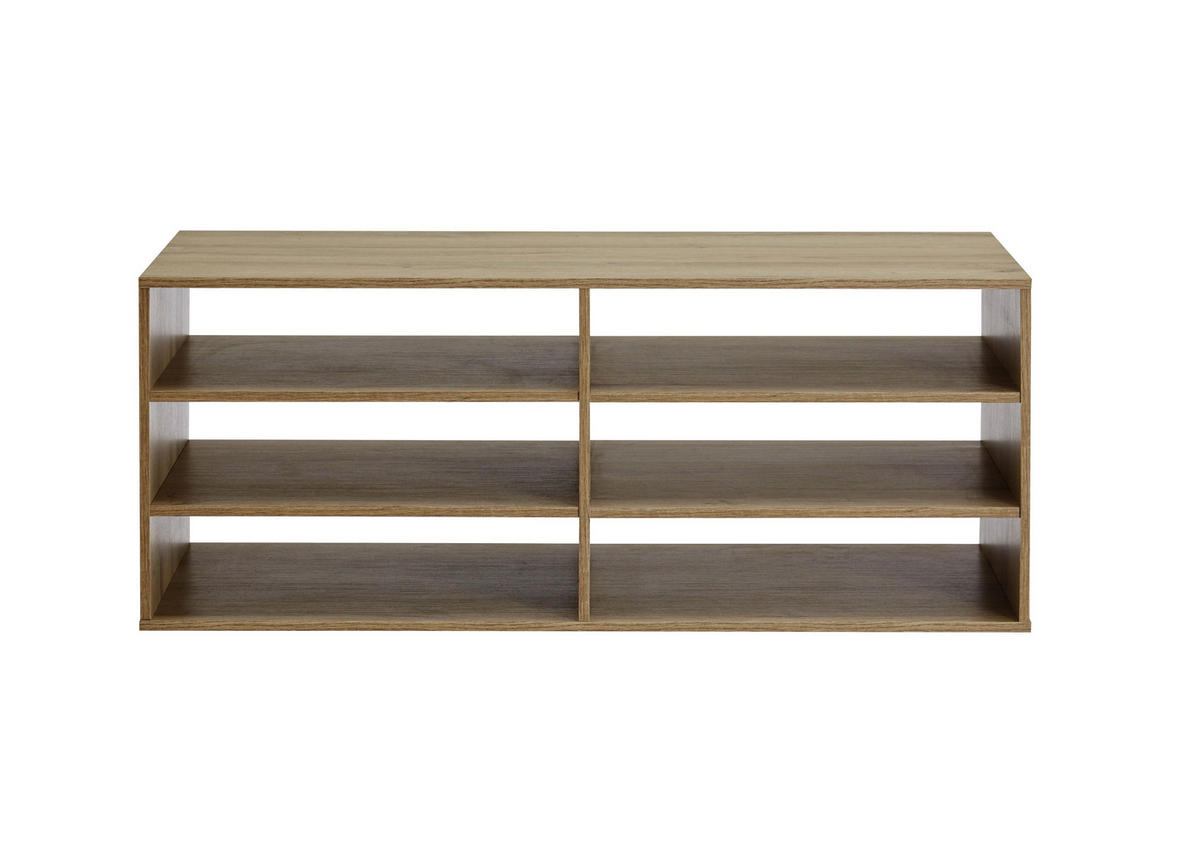 REGALEINSATZ - Alteiche, MODERN, Holzwerkstoff (84,5/33,5/35cm) - Carryhome