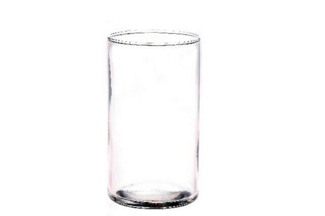 VÁZA, sklo,  - čiré, Basics, sklo (11,5/20/11,5cm)