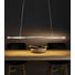 LED-HÄNGELEUCHTE - Nickelfarben, Design, Metall (118,5/150cm)
