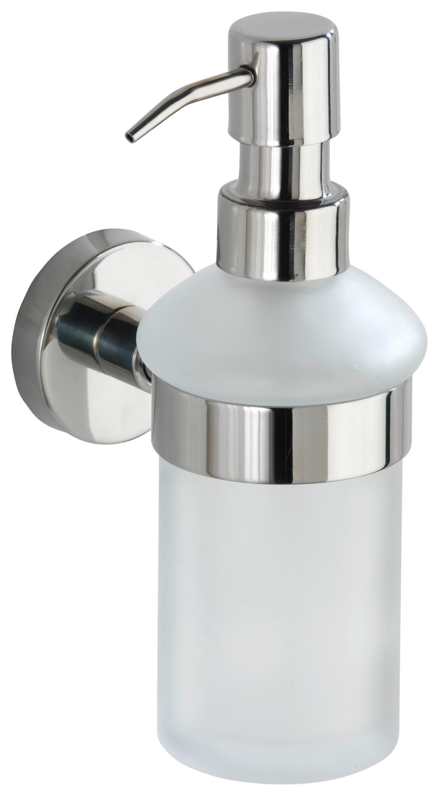 SEIFENSPENDER BOSIO SHINE  - Basics, Glas/Metall (7/18/11cm) - Wenko