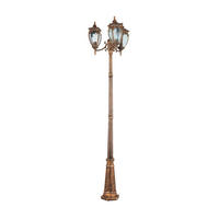 WEGELEUCHTE - Goldfarben/Schwarz, Trend, Metall (57/239cm) - MAYTONI