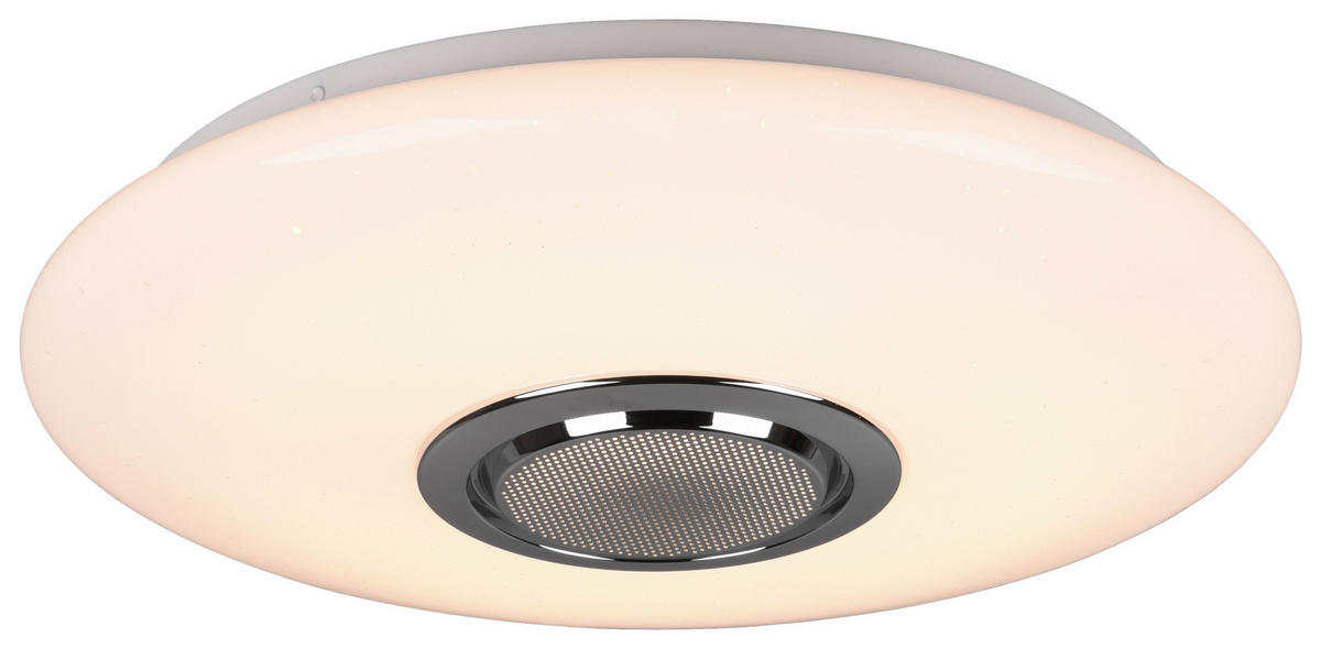 LED-DECKENLEUCHTE  41/8,5 cm    - Weiss, Design, Kunststoff (41/8,5cm) - P & B