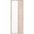 GARDEROBENSCHRANK Sonoma Eiche - Silberfarben/Sonoma Eiche, Basics, Glas/Holzwerkstoff (74/200/40cm) - CANTUS