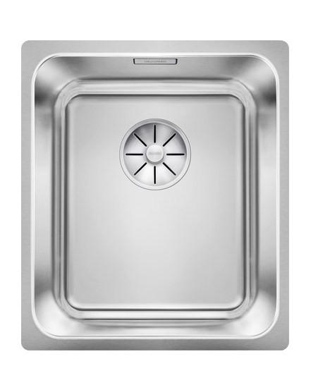 SPÜLE Solis  - Edelstahlfarben, Basics, Metall (38/19,4/44cm) - Blanco
