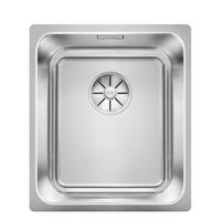 SPÜLE Solis  - Edelstahlfarben, Basics, Metall (38/19,4/44cm) - Blanco