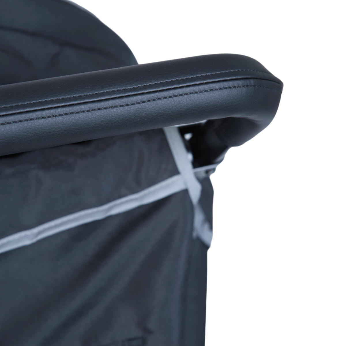 GESCHWISTERWAGEN  - Schwarz, Basics, Kunststoff/Metall (130/85/108cm) - Childhome