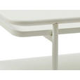 COUCHTISCH - Creme, Basics, Metall (110/55/34cm) - Xora