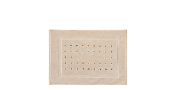 BADEMATTE Beige 50/70 cm - Beige, Design, Textil (50/70cm) - Esposa